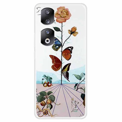 For Honor 90 Pro TPU Case Pattern Printing Shockproof Mobile Phone Back Cover