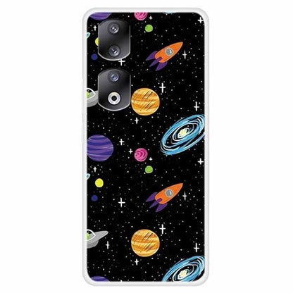 For Honor 90 Pro TPU Case Pattern Printing Shockproof Mobile Phone Back Cover