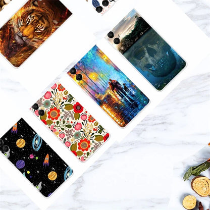 For Samsung Galaxy A05s 4G Case Pattern Printing Soft TPU Mobile Phone Back Cover