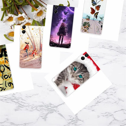 For Samsung Galaxy A05s 4G Case Pattern Printing Soft TPU Mobile Phone Back Cover