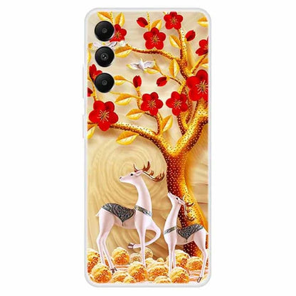 For Samsung Galaxy A05s 4G Case Pattern Printing Soft TPU Mobile Phone Back Cover