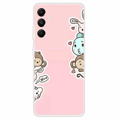 For Samsung Galaxy A05s 4G Back Case Drop-proof TPU Cell Phone Cover with Pattern Printing