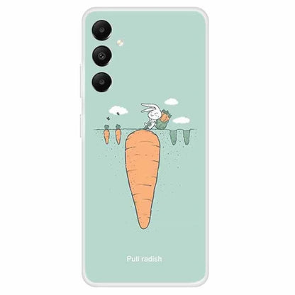 For Samsung Galaxy A05s 4G Back Case Drop-proof TPU Cell Phone Cover with Pattern Printing