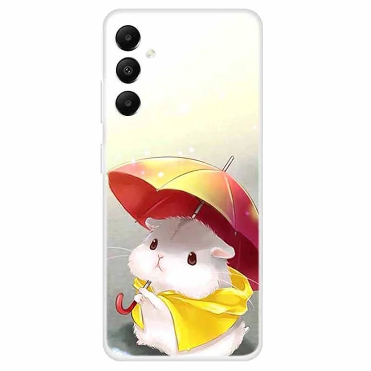 For Samsung Galaxy A05s 4G Back Case Drop-proof TPU Cell Phone Cover with Pattern Printing