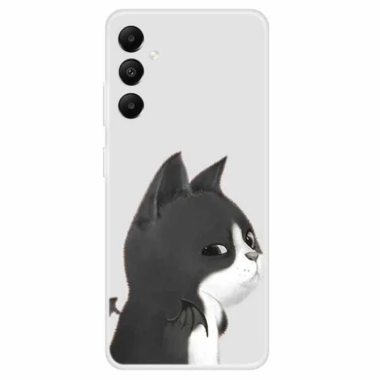 For Samsung Galaxy A05s 4G Back Case Drop-proof TPU Cell Phone Cover with Pattern Printing