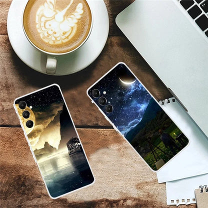 For Samsung Galaxy A05s 4G Back Case Drop-proof TPU Cell Phone Cover with Pattern Printing