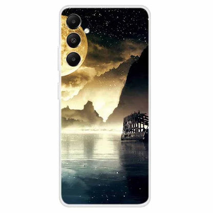 For Samsung Galaxy A05s 4G Back Case Drop-proof TPU Cell Phone Cover with Pattern Printing