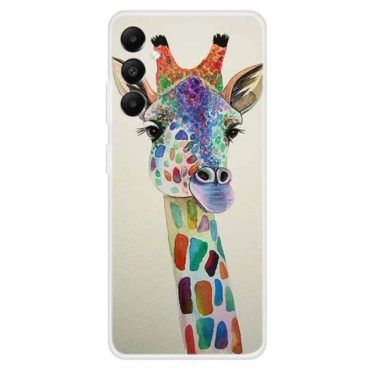 For Samsung Galaxy A05s 4G Case Pattern Printing Soft TPU Phone Back Cover