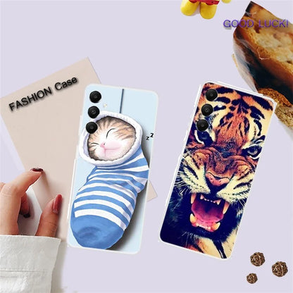 For Samsung Galaxy A05s 4G Case Pattern Printing Soft TPU Phone Back Cover