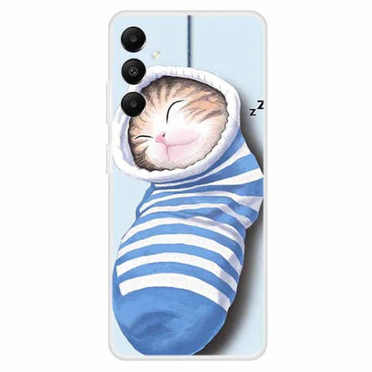 For Samsung Galaxy A05s 4G Case Pattern Printing Soft TPU Phone Back Cover