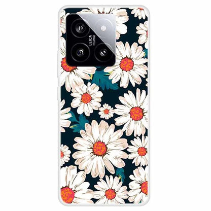 For Xiaomi 14 Case Pattern Printing Slim Anti-driop TPU Phone Protective Cover