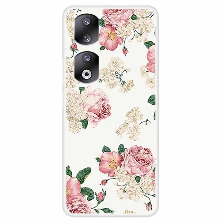 For Honor 90 Pro Phone Case Pattern Printing Shockproof TPU Mobile Phone Cover Case