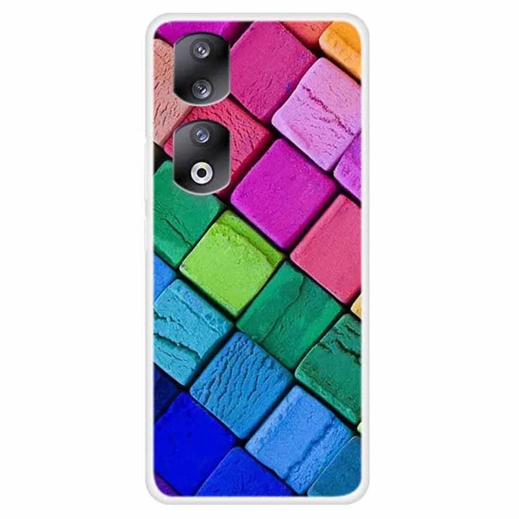 For Honor 90 Pro Phone Case Pattern Printing Shockproof TPU Mobile Phone Cover Case