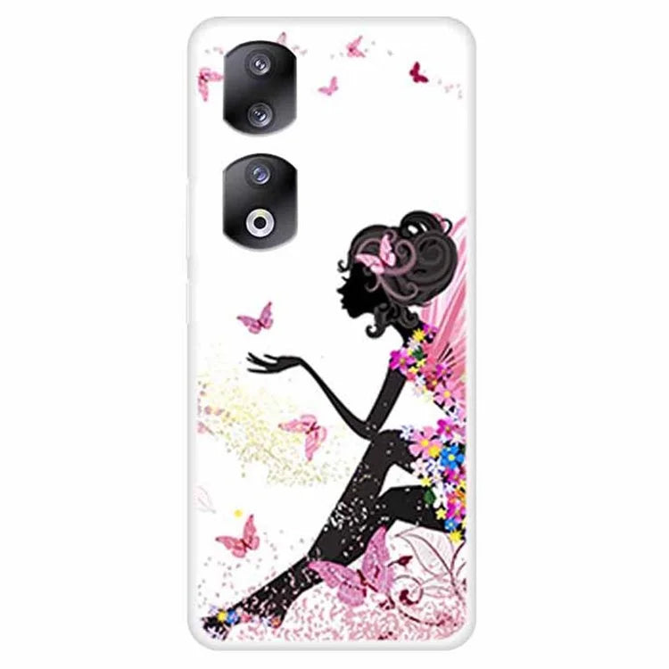 For Honor 90 Pro Phone Case Pattern Printing Shockproof TPU Mobile Phone Cover Case