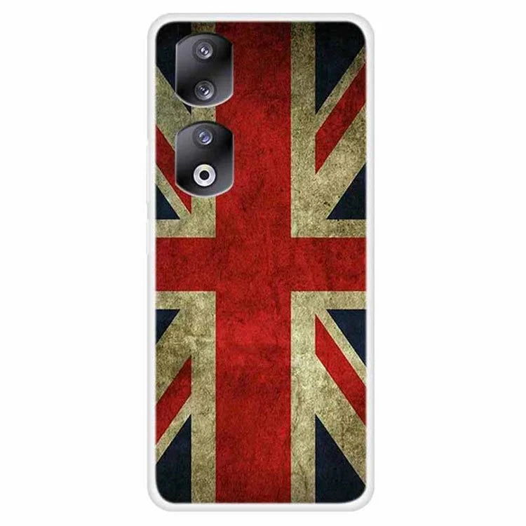 For Honor 90 Pro Phone Case Pattern Printing Shockproof TPU Mobile Phone Cover Case