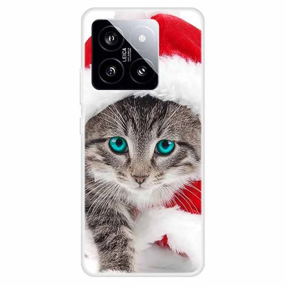 For Xiaomi 14 TPU Cover Pattern Printing Anti-scratch Mobile Phone Case Protector