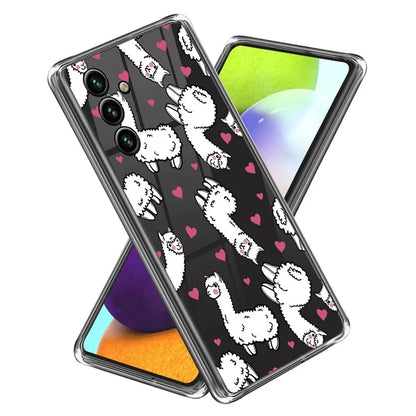 For Samsung Galaxy A15 4G TPU Phone Case Pattern Anti-Scratch Cover