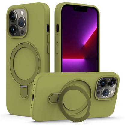 For iPhone 13 Pro Kickstand Case Magnetic Phone Cover Compatible with MagSafe