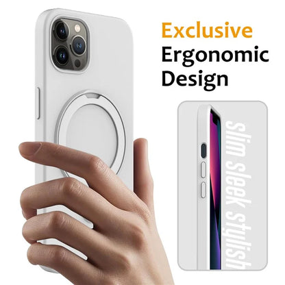 For iPhone 12 / 12 Pro Case Kickstand Phone Cover Compatible with MagSafe