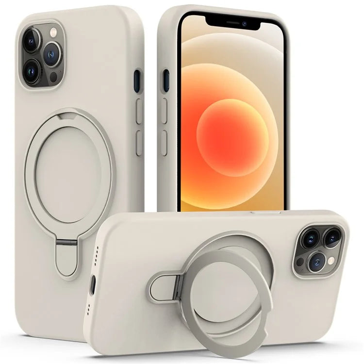For iPhone 12 / 12 Pro Case Kickstand Phone Cover Compatible with MagSafe