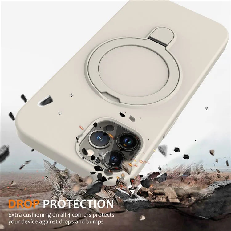 For iPhone 12 / 12 Pro Case Kickstand Phone Cover Compatible with MagSafe