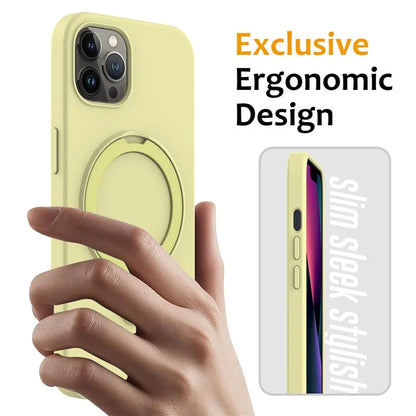 For iPhone 12 / 12 Pro Case Kickstand Phone Cover Compatible with MagSafe