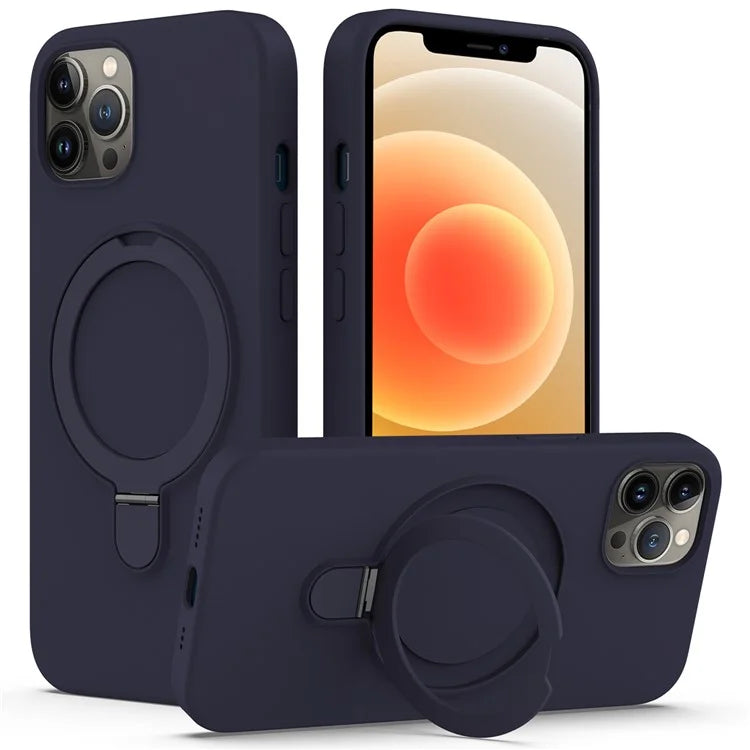 For iPhone 12 / 12 Pro Case Kickstand Phone Cover Compatible with MagSafe