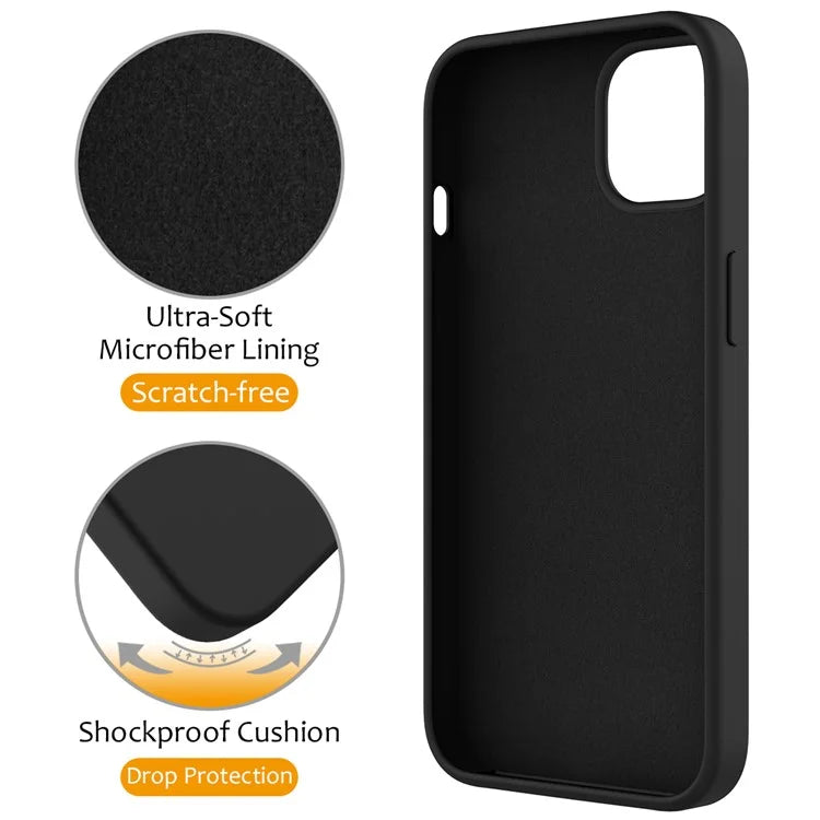 For iPhone 12 Pro Max Magnetic Case PC + Silicone Cover with Ring Kickstand