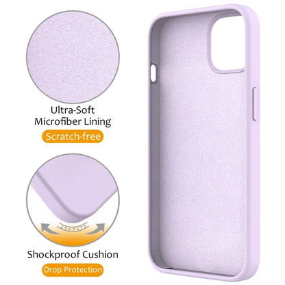 For iPhone 12 Pro Max Magnetic Case PC + Silicone Cover with Ring Kickstand