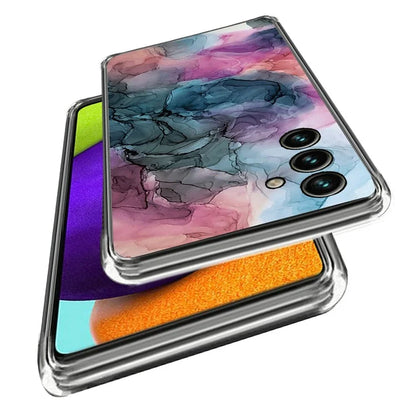 For Samsung Galaxy A15 4G TPU Case IMD Abstract Marble Mobile Phone Cover