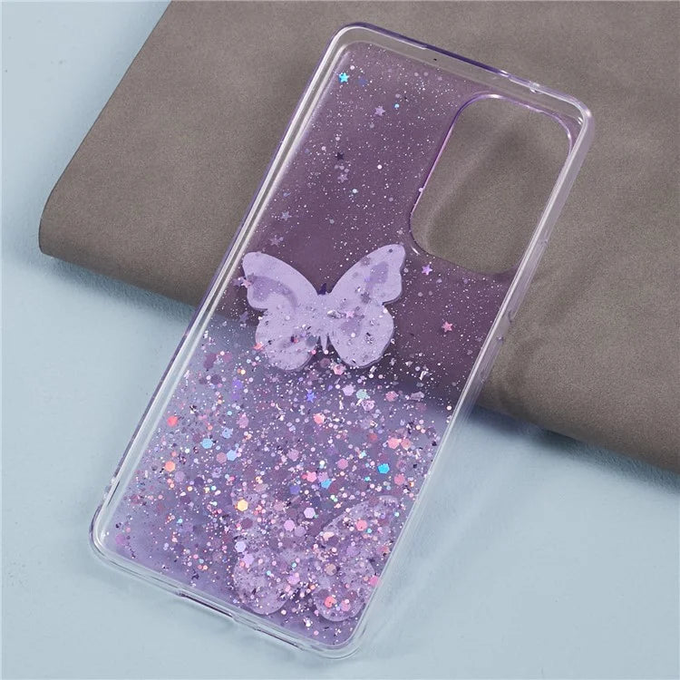 AW Series For Samsung Galaxy A53 5G Cell Phone Case TPU+PVC Shockproof Cover with Big Rear Lens Hole
