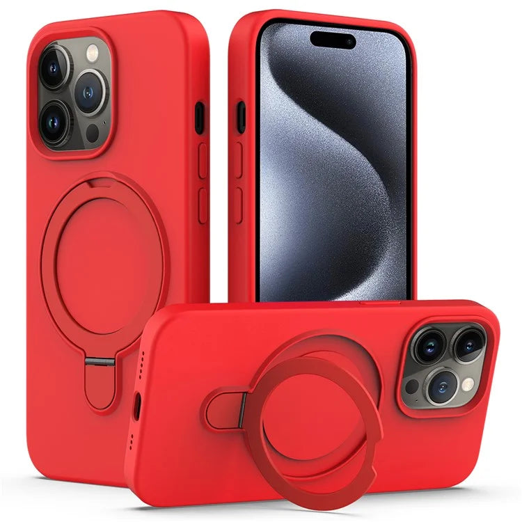 For iPhone 15 Pro Max Kickstand Phone Case Compatible with MagSafe