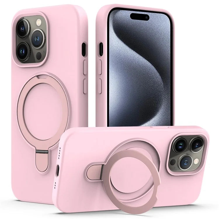 For iPhone 15 Pro Max Kickstand Phone Case Compatible with MagSafe