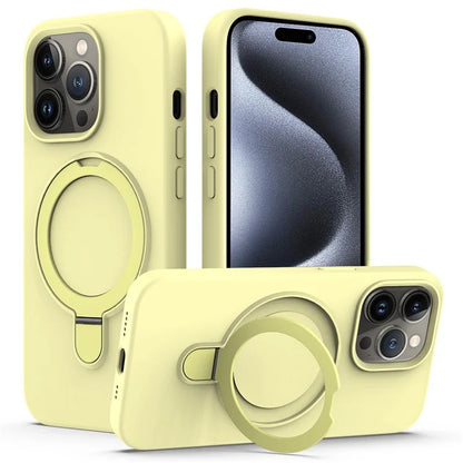 For iPhone 15 Pro Max Kickstand Phone Case Compatible with MagSafe