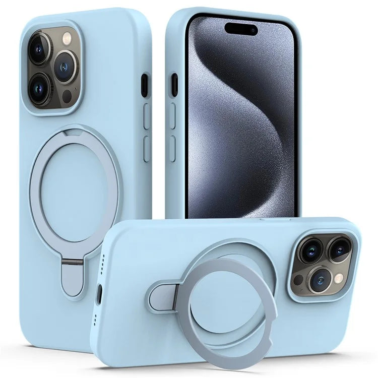 For iPhone 15 Pro Max Kickstand Phone Case Compatible with MagSafe