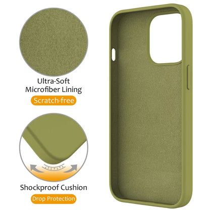 For iPhone 14 Pro Max Kickstand Case PC + Silicone Cover Compatible with MagSafe