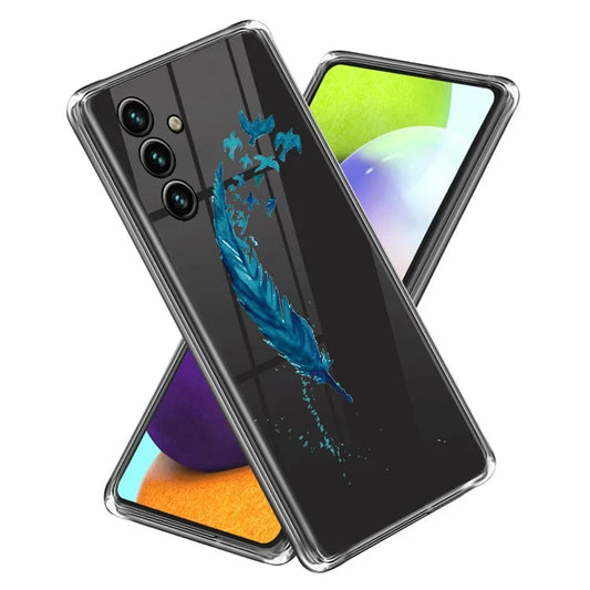 For Samsung Galaxy A15 4G Phone Cover Soft TPU Pattern Back Case
