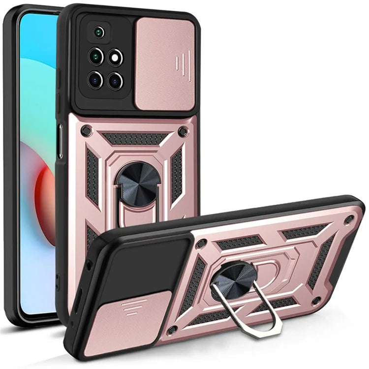 For Xiaomi Redmi Note 11 4G (MediaTek) / Redmi 10 4G (2021) / Redmi 10 2022 4G Case Kickstand Phone Cover