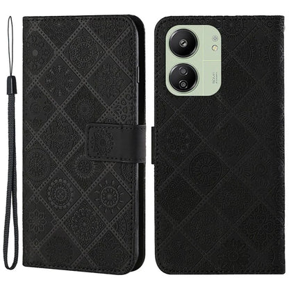 For Xiaomi Redmi 13C 4G / 5G / Poco C65 4G Case Stand Wallet Anti-drop Phone Cover