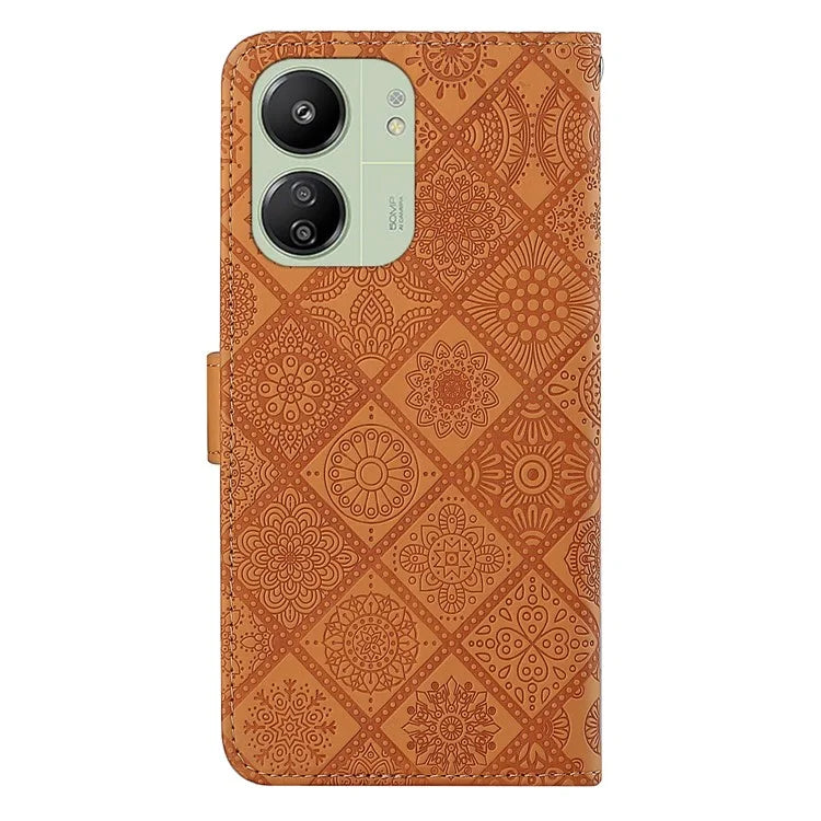 For Xiaomi Redmi 13C 4G / 5G / Poco C65 4G Case Stand Wallet Anti-drop Phone Cover
