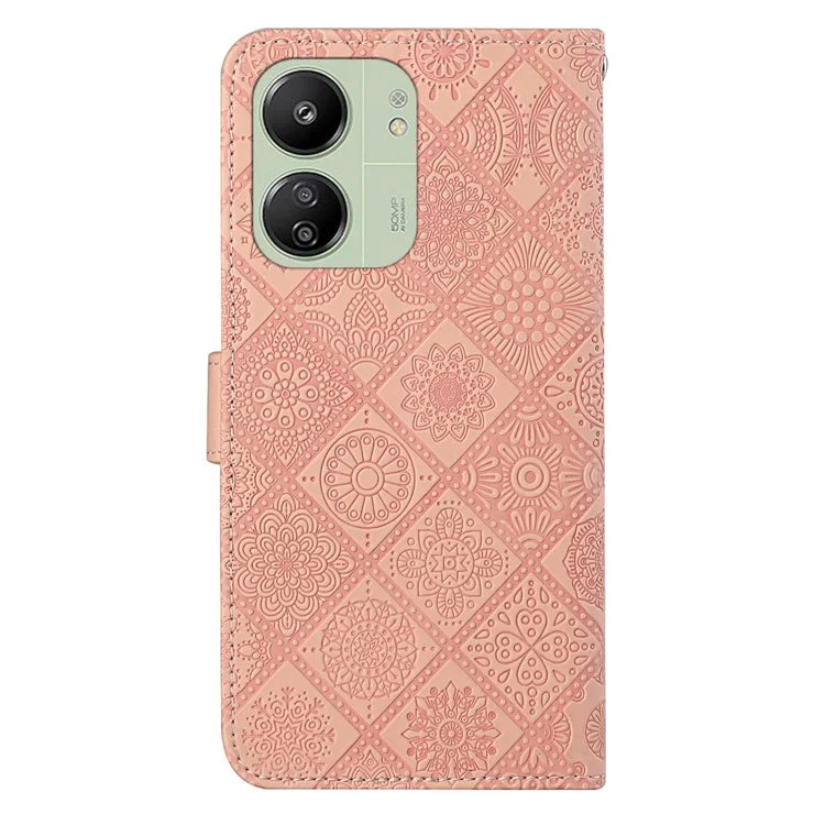 For Xiaomi Redmi 13C 4G / 5G / Poco C65 4G Case Stand Wallet Anti-drop Phone Cover