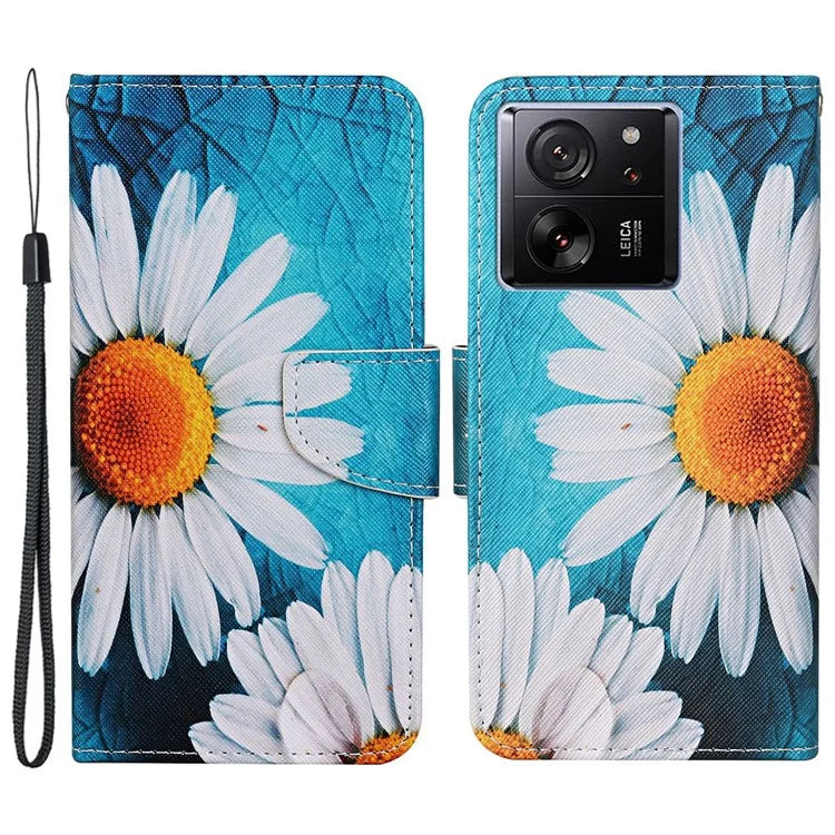 For Xiaomi 13T / 13T Pro / Redmi K60 Ultra Cell Phone Case PU Leather Cross Texture Stand Cover