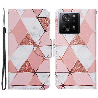 For Xiaomi 13T / 13T Pro / Redmi K60 Ultra Cell Phone Case PU Leather Cross Texture Stand Cover
