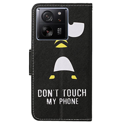 For Xiaomi 13T / 13T Pro / Redmi K60 Ultra Cell Phone Case PU Leather Cross Texture Stand Cover