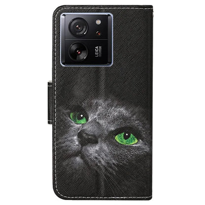 For Xiaomi 13T / 13T Pro / Redmi K60 Ultra Cell Phone Case PU Leather Cross Texture Stand Cover