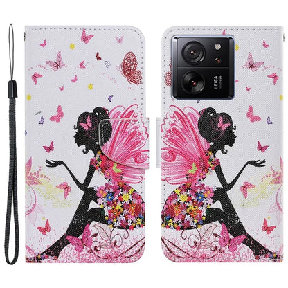 For Xiaomi 13T / 13T Pro / Redmi K60 Ultra Cell Phone Case PU Leather Cross Texture Stand Cover