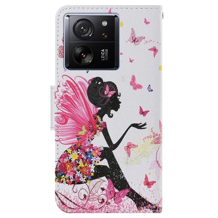 For Xiaomi 13T / 13T Pro / Redmi K60 Ultra Cell Phone Case PU Leather Cross Texture Stand Cover