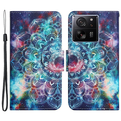 For Xiaomi 13T / 13T Pro / Redmi K60 Ultra Cell Phone Case PU Leather Cross Texture Stand Cover