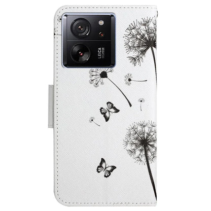 For Xiaomi 13T / 13T Pro / Redmi K60 Ultra Cell Phone Case PU Leather Cross Texture Stand Cover