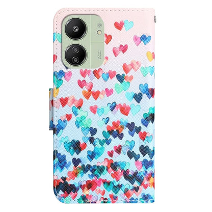 For Xiaomi Redmi 13C 4G / 5G / Poco C65 4G Case Pattern Printing Wallet Stand Leather Cover